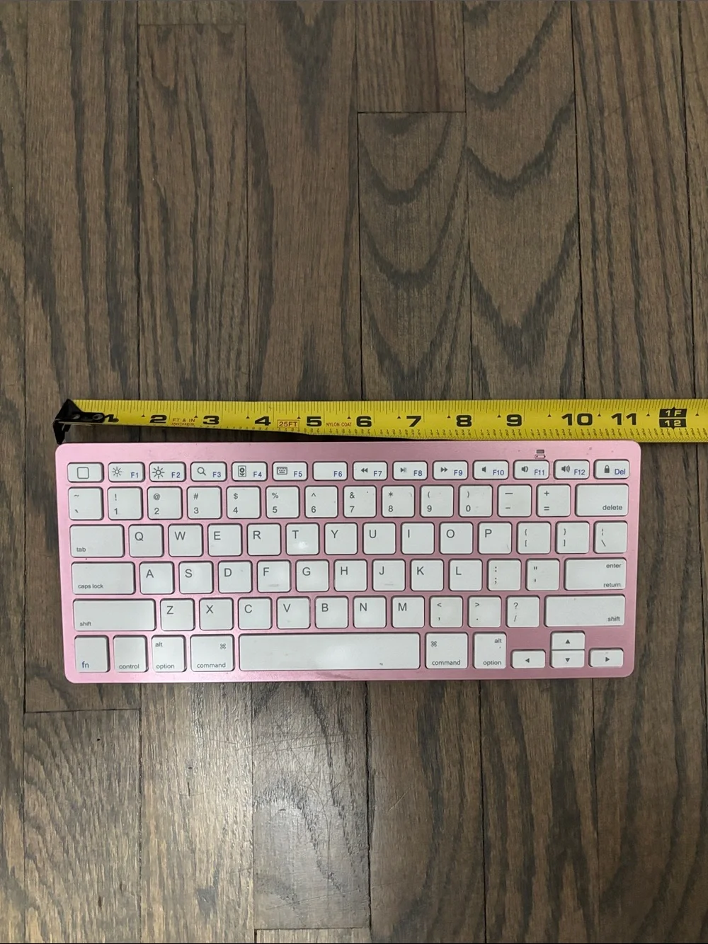 Wireless Pink Bluetooth Tablet Keyboard - Slim Portable Typing Solution
